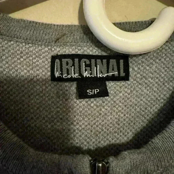 Nicole Miller zip up cardigan - Picture 3 of 3